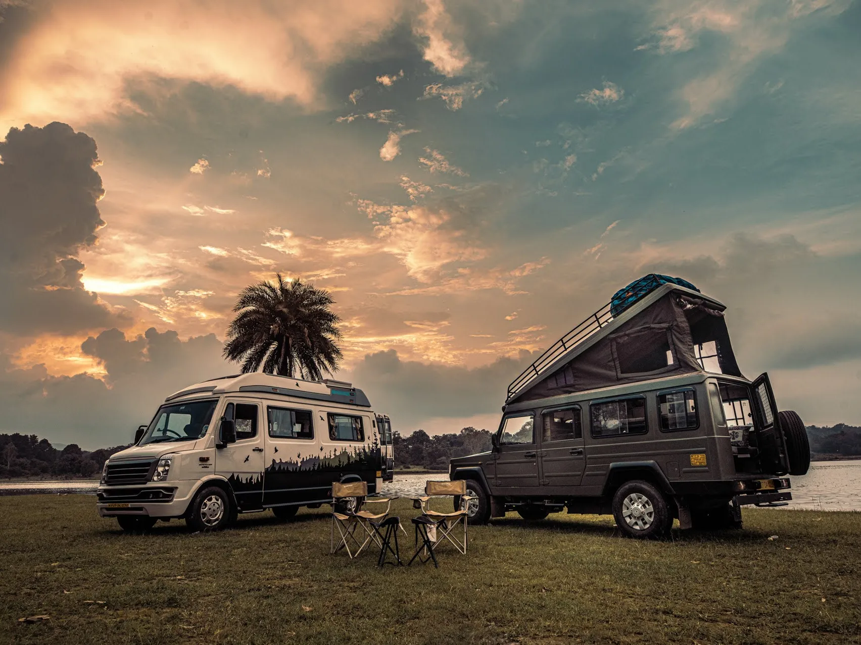 Sydney harbor with opera house and bridge